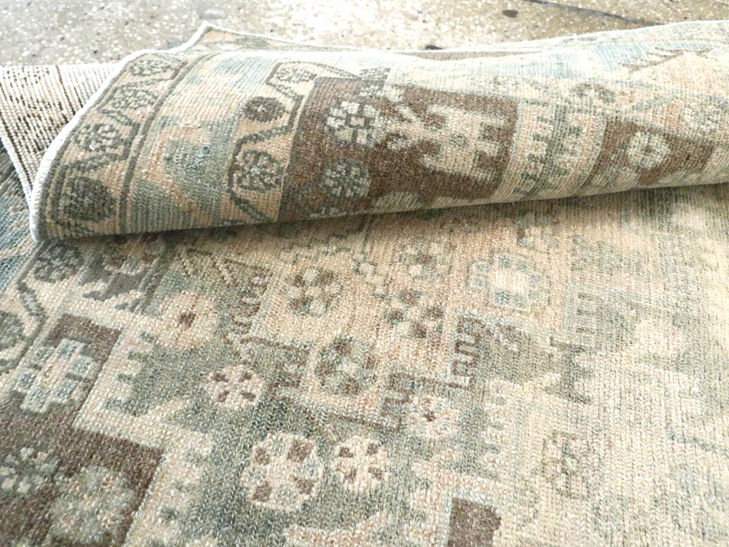 Vintage Persian Malayer Accent Rug, No.29861 - Gss