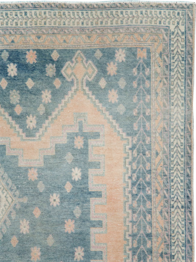 Vintage Persian Afshar Tribal Accent Rug, No.29864 - Gss