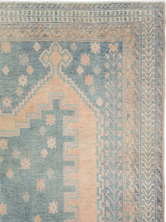 Vintage Persian Afshar Tribal Accent Rug, No.29864 - Gss