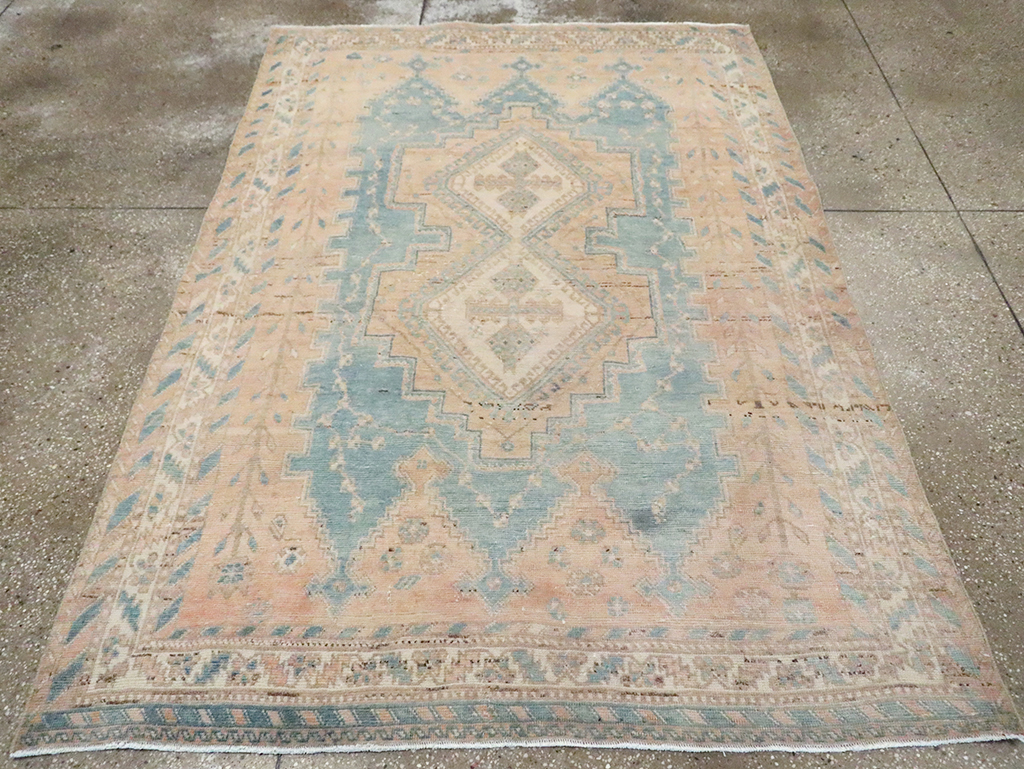 Vintage Persian Afshar Rug, No.29865 - Gss