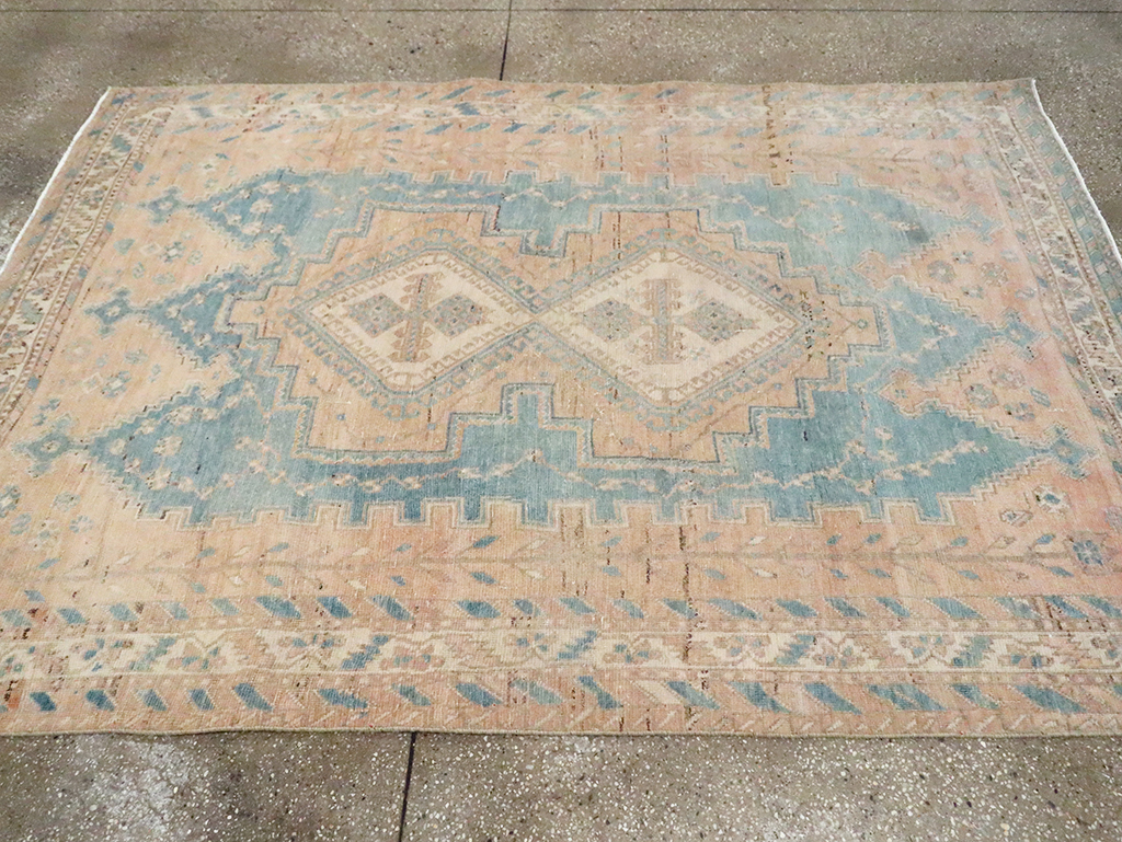 Vintage Persian Afshar Rug, No.29865 - Gss