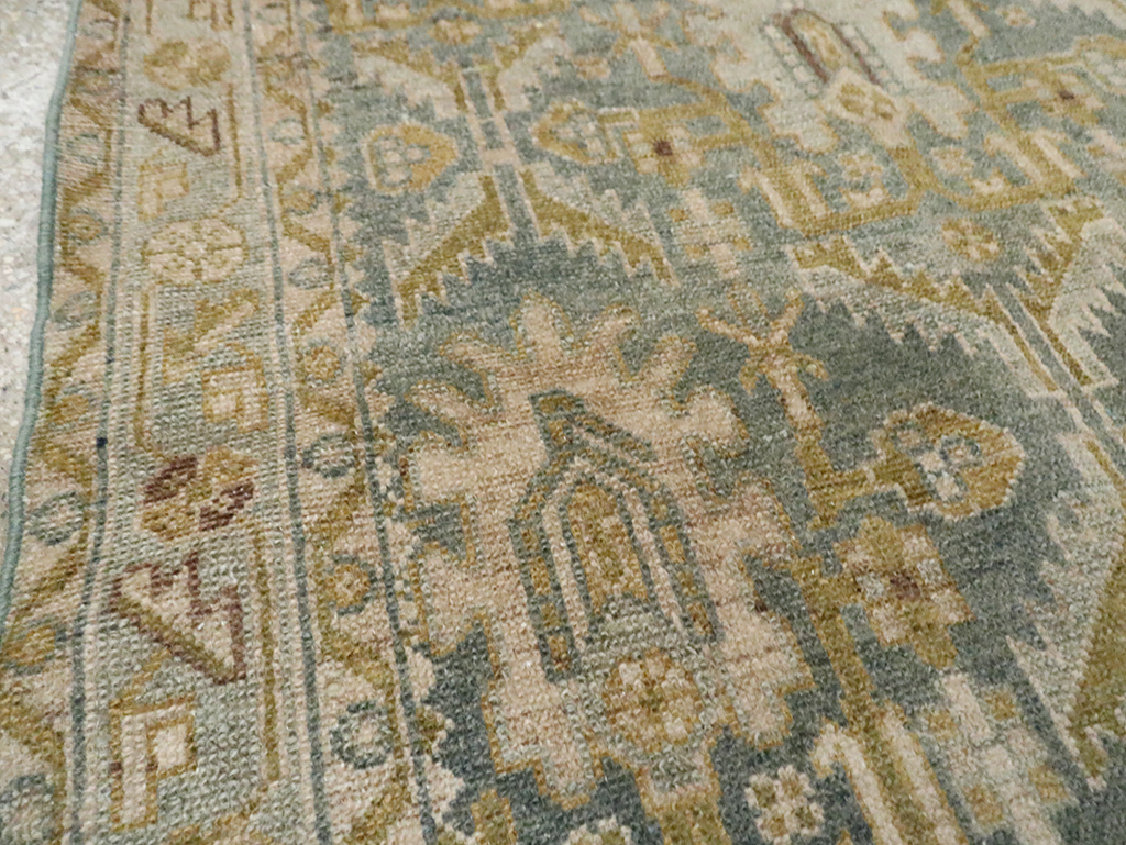 Vintage Persian Malayer Throw Rug, No.29867 - Gss