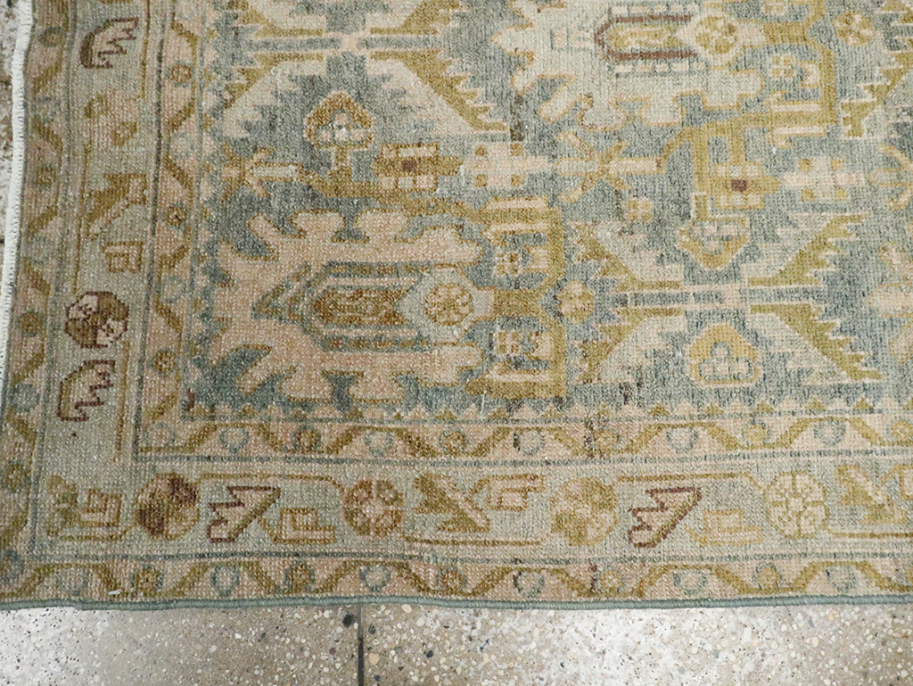 Vintage Persian Malayer Throw Rug, No.29867 - Gss