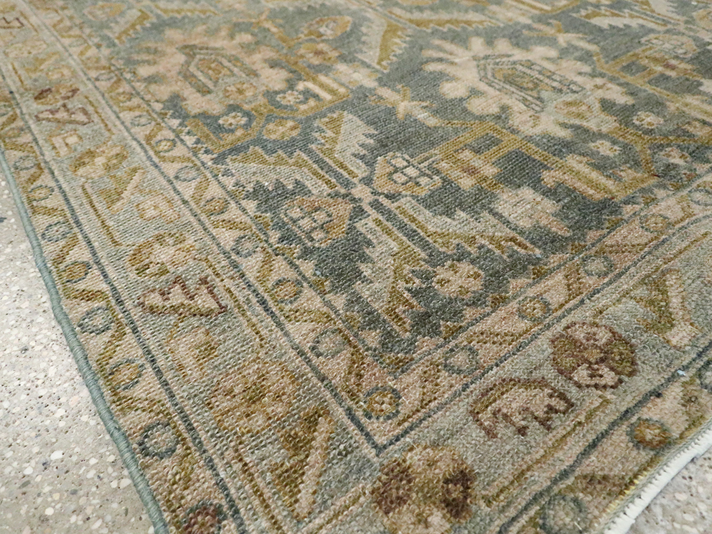 Vintage Persian Malayer Throw Rug, No.29867 - Gss