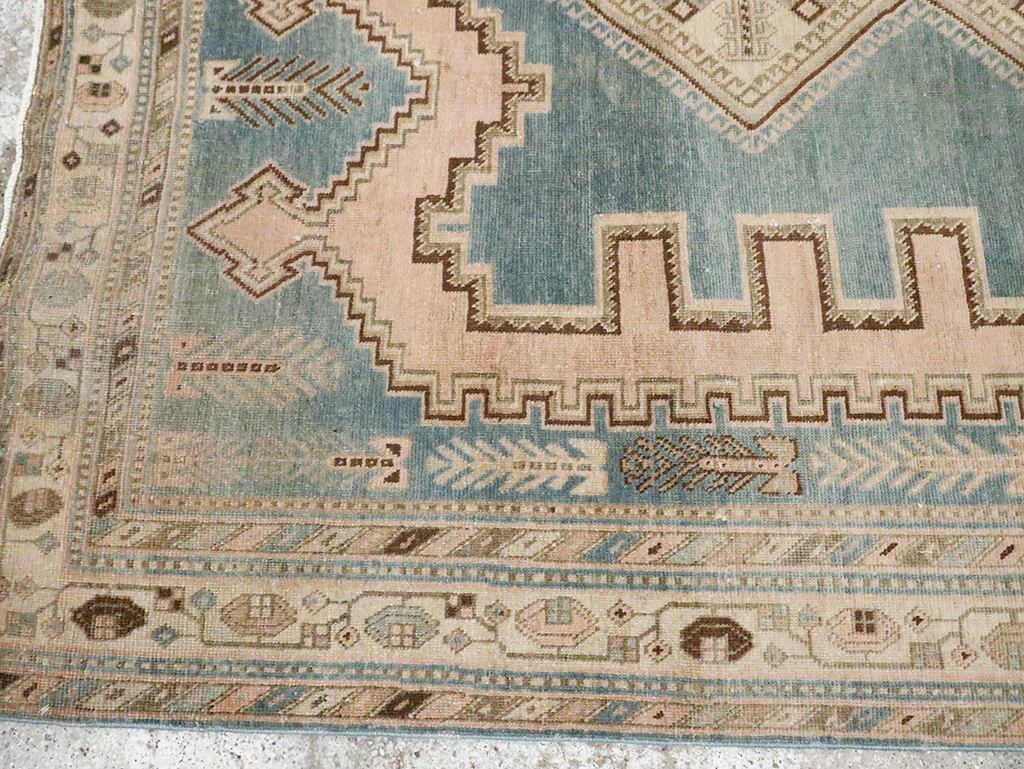 Vintage Persian Afshar Accent Rug, No.29871 - Gss