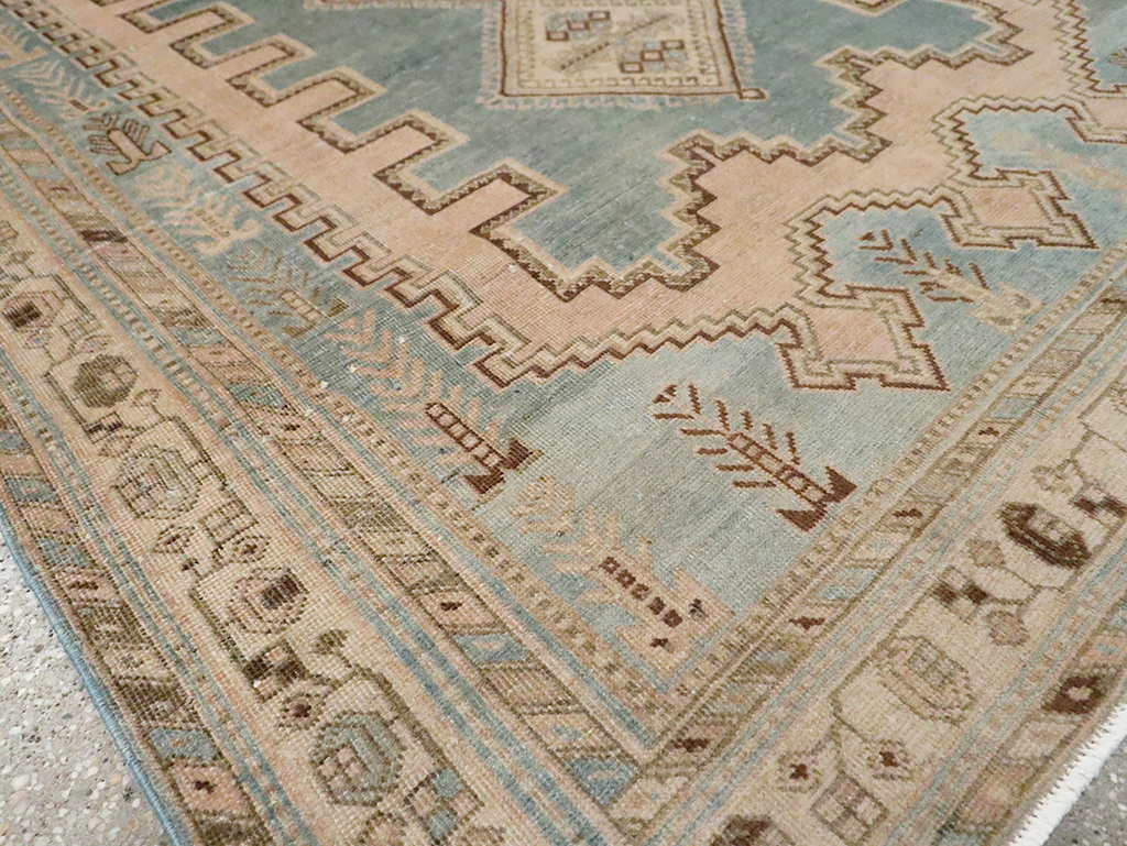 Vintage Persian Afshar Accent Rug, No.29871 - Gss