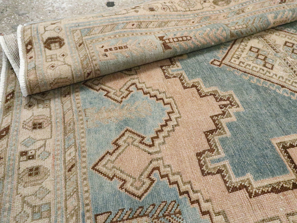 Vintage Persian Afshar Accent Rug, No.29871 - Gss