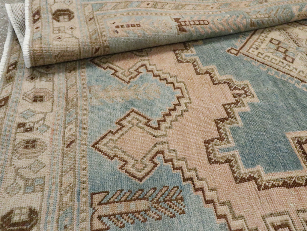 Vintage Persian Afshar Accent Rug, No.29871 - Gss