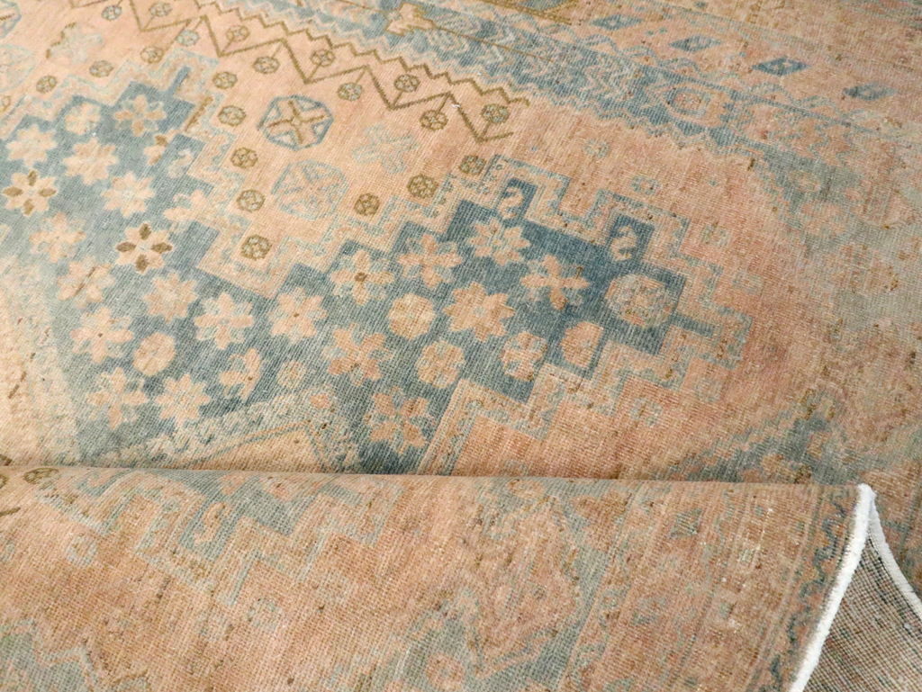 Vintage Persian Afshar Accent Rug, No.29875 - Gss