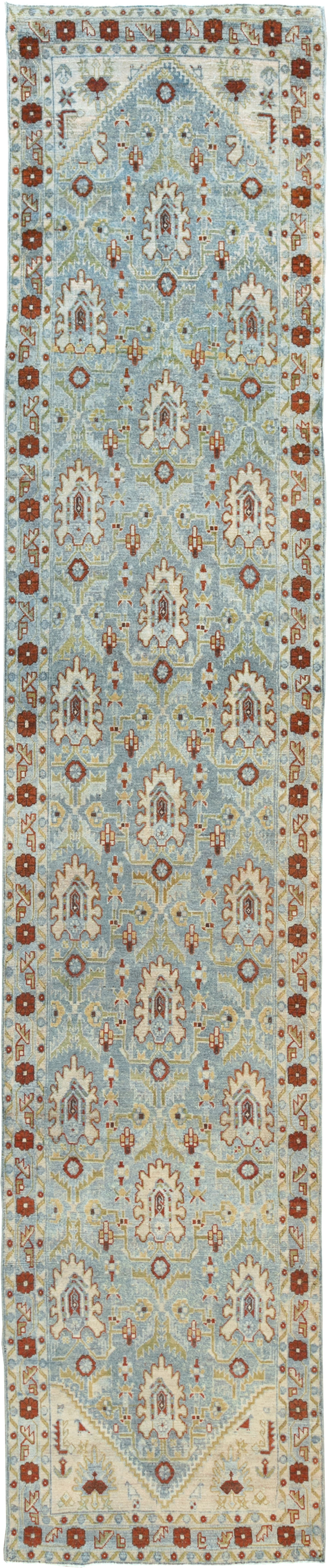 Vintage Persian Malayer Long Runner (Pair: 2 of 2), No.29883 - Gss