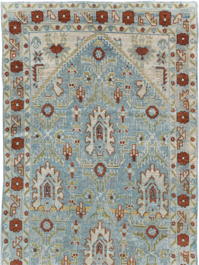 Vintage Persian Malayer Long Runner (Pair: 2 of 2), No.29883 - Gss