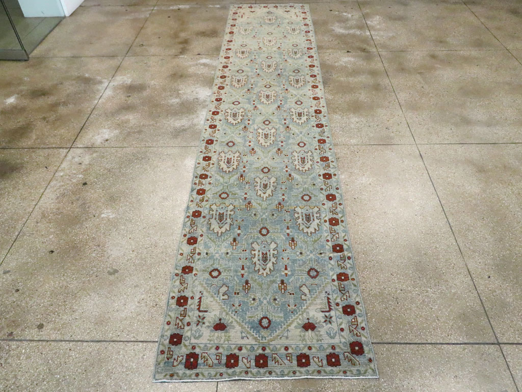 Vintage Persian Malayer Long Runner (Pair: 2 of 2), No.29883 - Gss