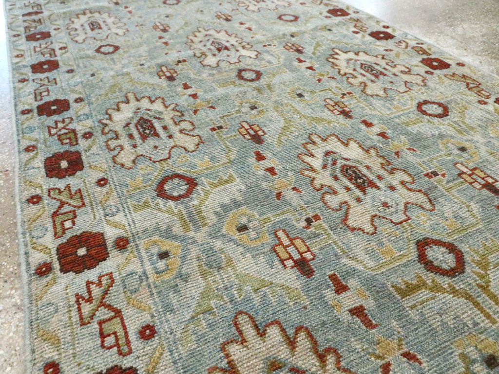 Vintage Persian Malayer Long Runner (Pair: 2 of 2), No.29883 - Gss