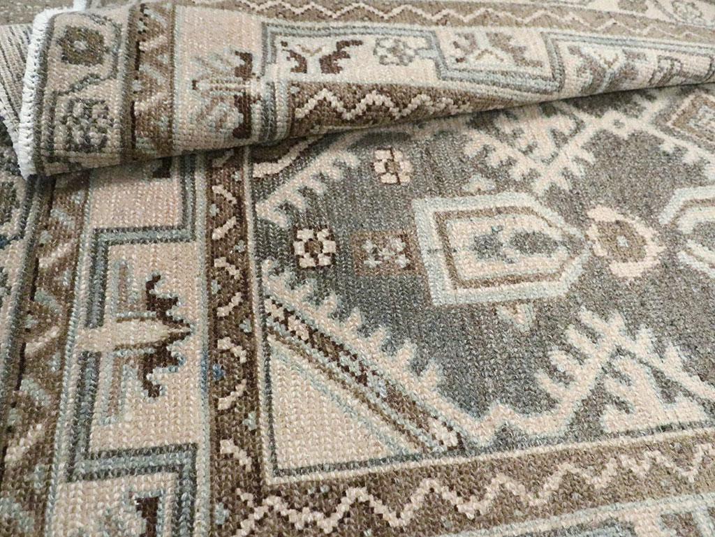 Vintage Persian Malayer Throw Rug, No.29884 - Gss