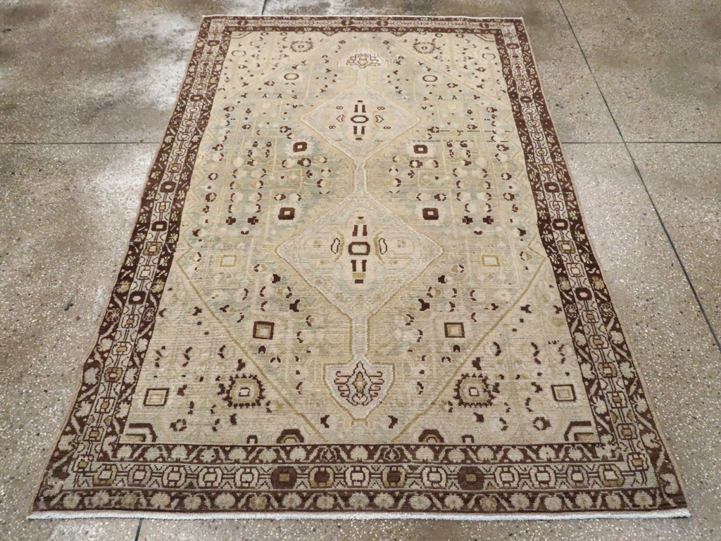 Antique Persian Malayer Rug, No.29885 - Gss