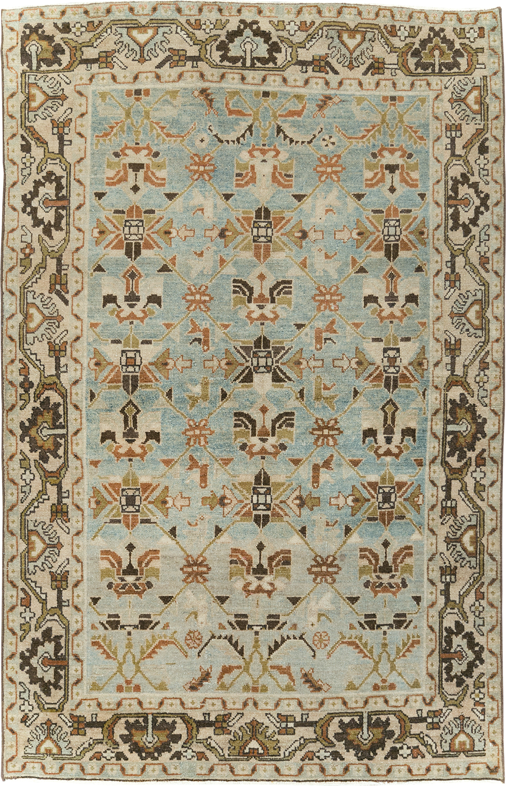 Vintage Persian Malayer Rug, No.29887 - Gss