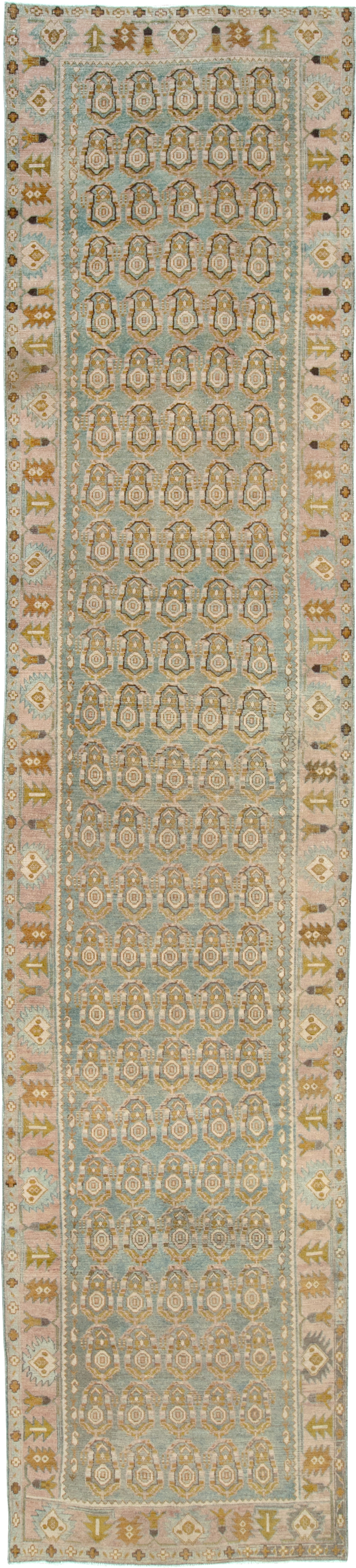 Antique Persian Malayer Runner, No.29889 - Gss