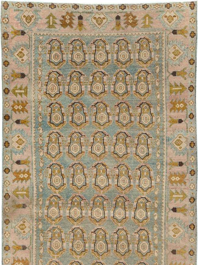 Antique Persian Malayer Runner, No.29889 - Gss