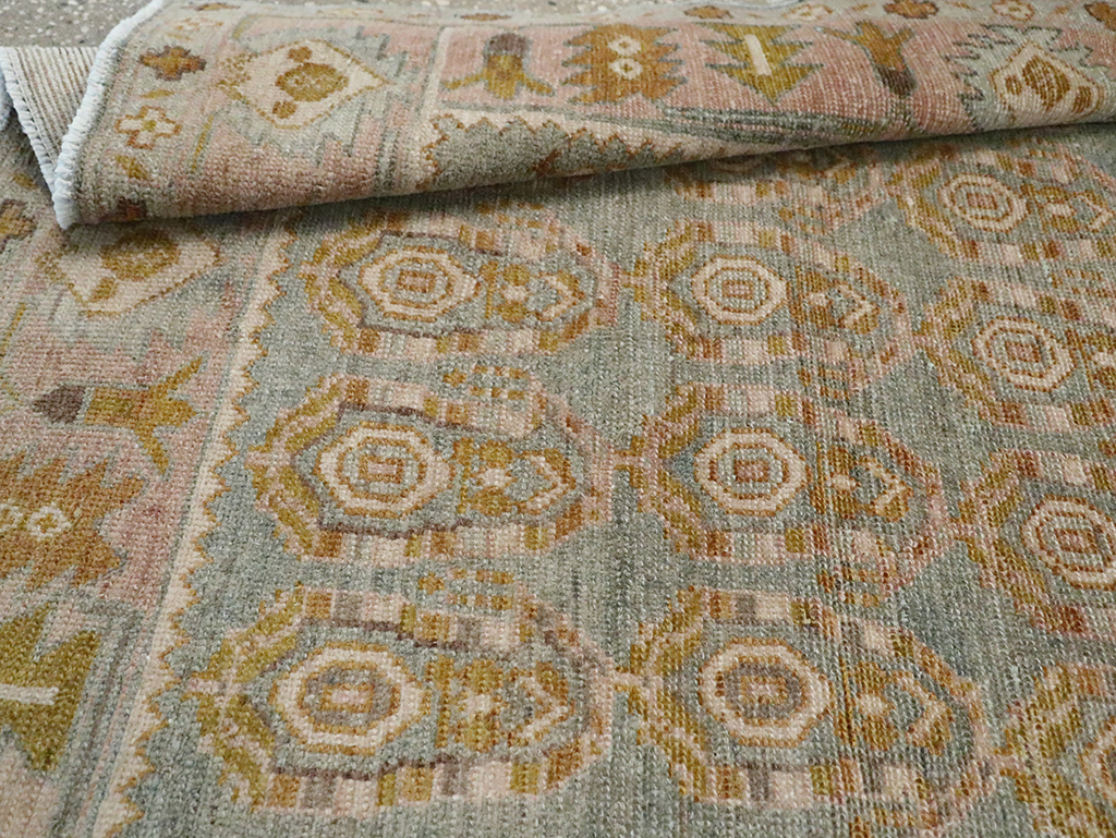 Antique Persian Malayer Runner, No.29889 - Gss