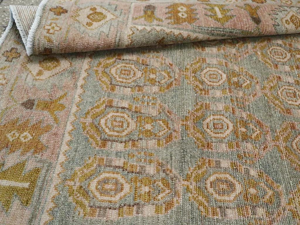 Antique Persian Malayer Runner, No.29889 - Gss