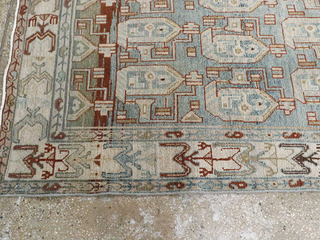 Antique Persian Malayer Runner (Pair: 1 of 2), No.29890 - Gss