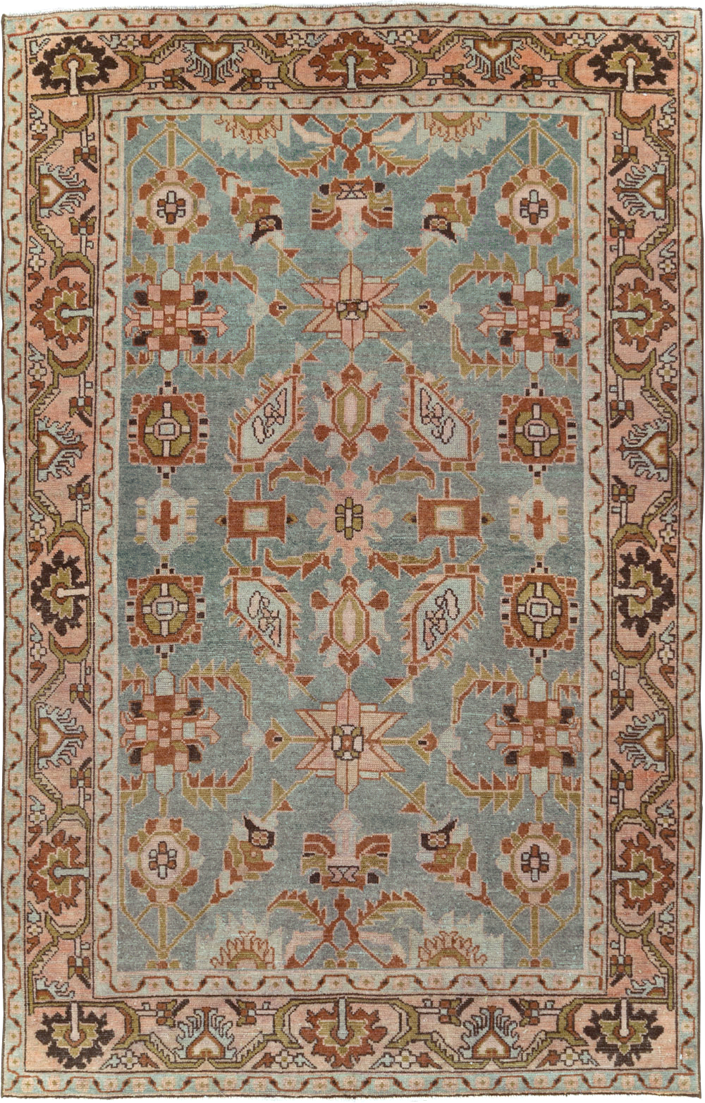 Vintage Persian Malayer Rug, No.29894 - Gss