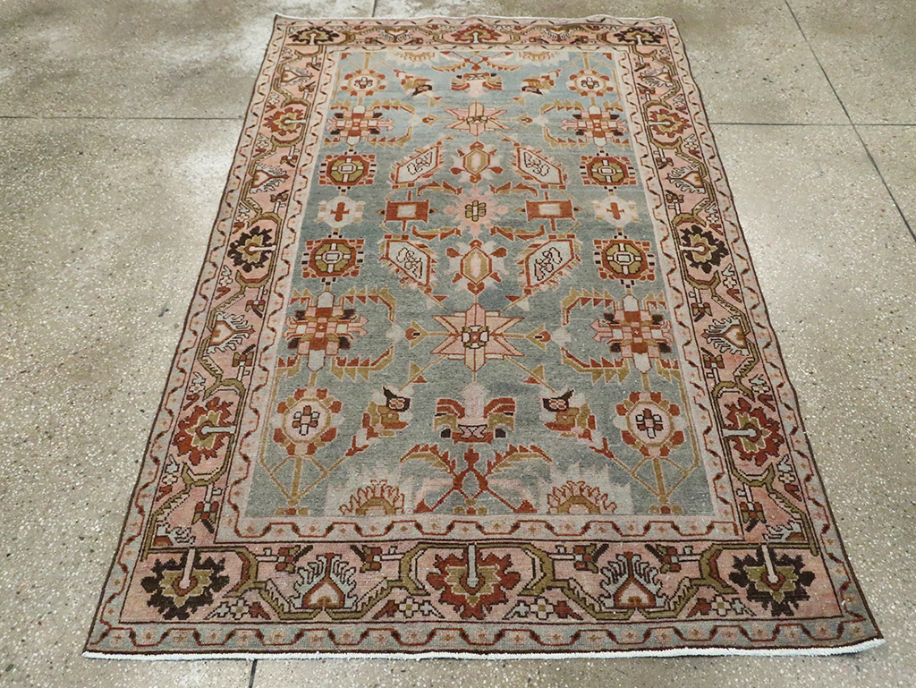 Vintage Persian Malayer Rug, No.29894 - Gss