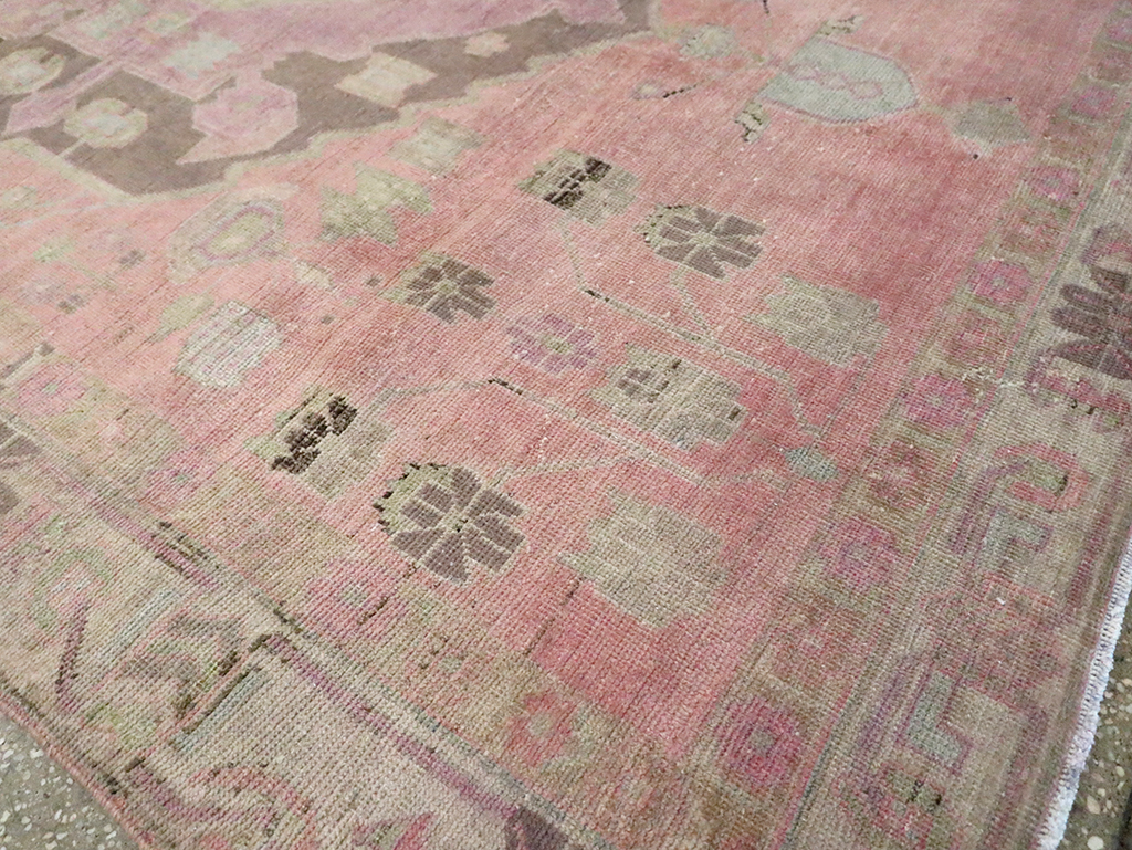 Vintage Persian Afshar Accent Rug, No.29899 - Gss