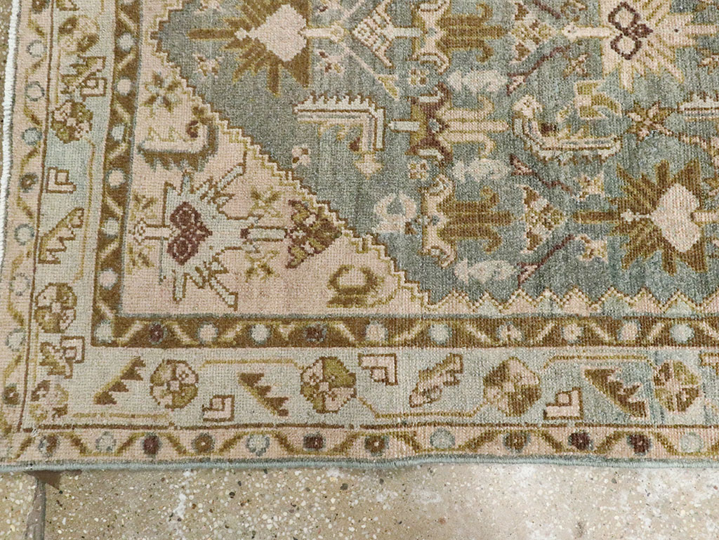 Antique Persian Malayer Long Runner, No.29901 - Gss