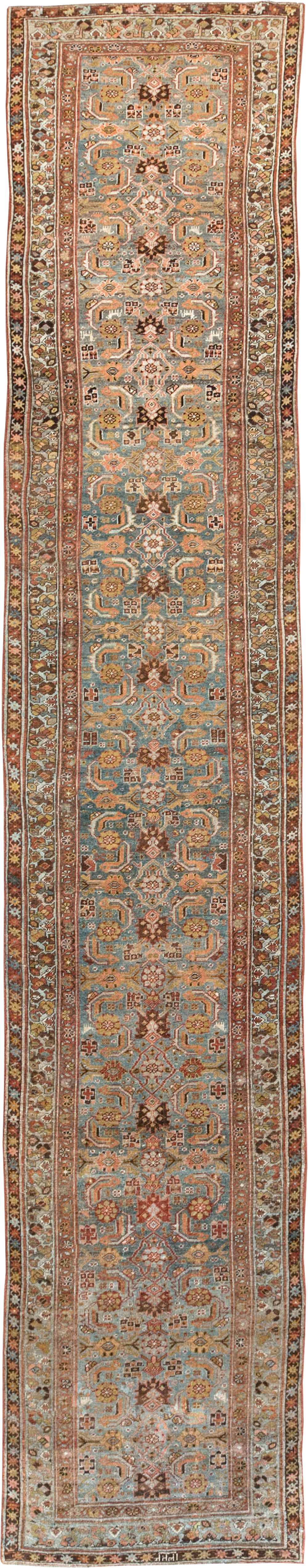 Antique Kurd Bidjar Runner, No.29902 - Gss