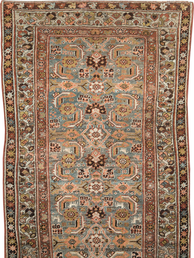 Antique Kurd Bidjar Runner, No.29902 - Gss