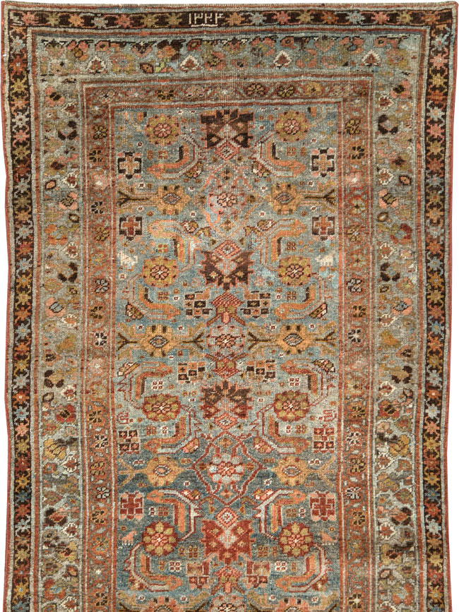 Antique Kurd Bidjar Runner, No.29902 - Gss
