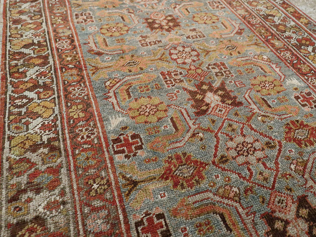 Antique Kurd Bidjar Runner, No.29902 - Gss