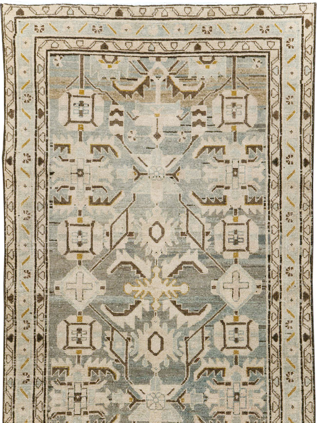 Antique Persian Malayer Runner, No.29903 - Gss