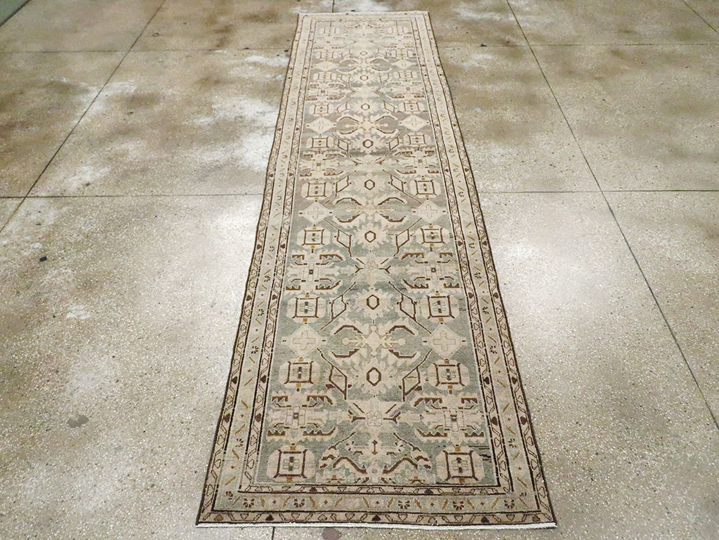 Antique Persian Malayer Runner, No.29903 - Gss