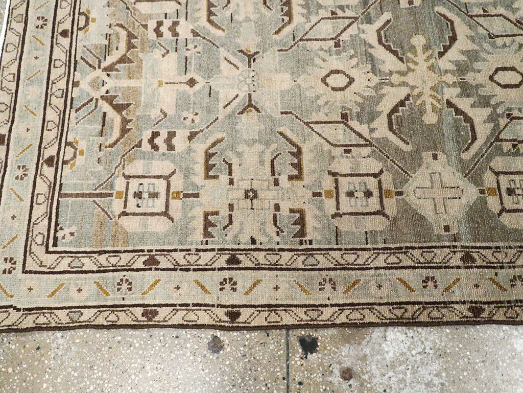 Antique Persian Malayer Runner, No.29903 - Gss
