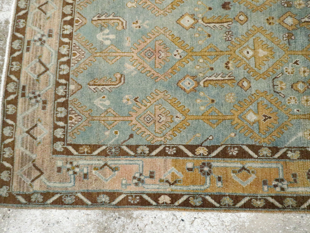 Vintage Persian Malayer Accent Rug, No.29904 - Gss