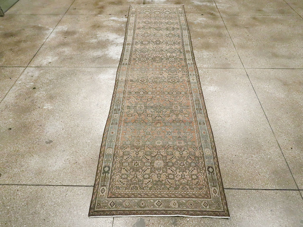 Vintage Persian Malayer Runner (Pair: 1 of 2), No.29905 - Gss