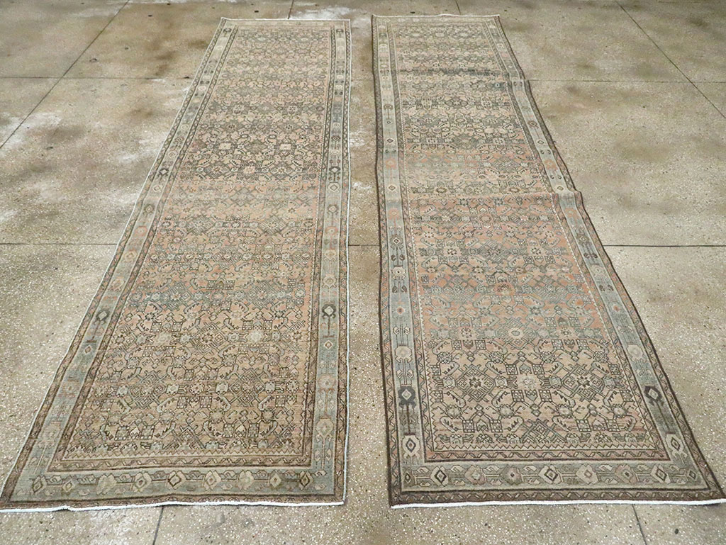 Vintage Persian Malayer Runner (Pair: 1 of 2), No.29905 - Gss