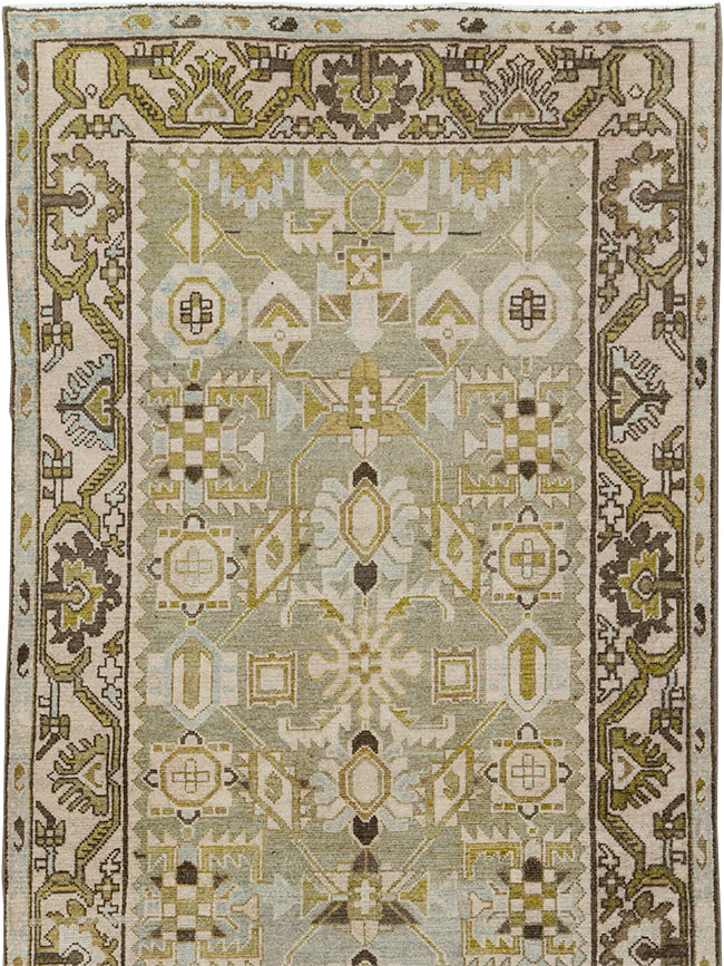 Vintage Persian Malayer Long Runner, No.29908 - Gss
