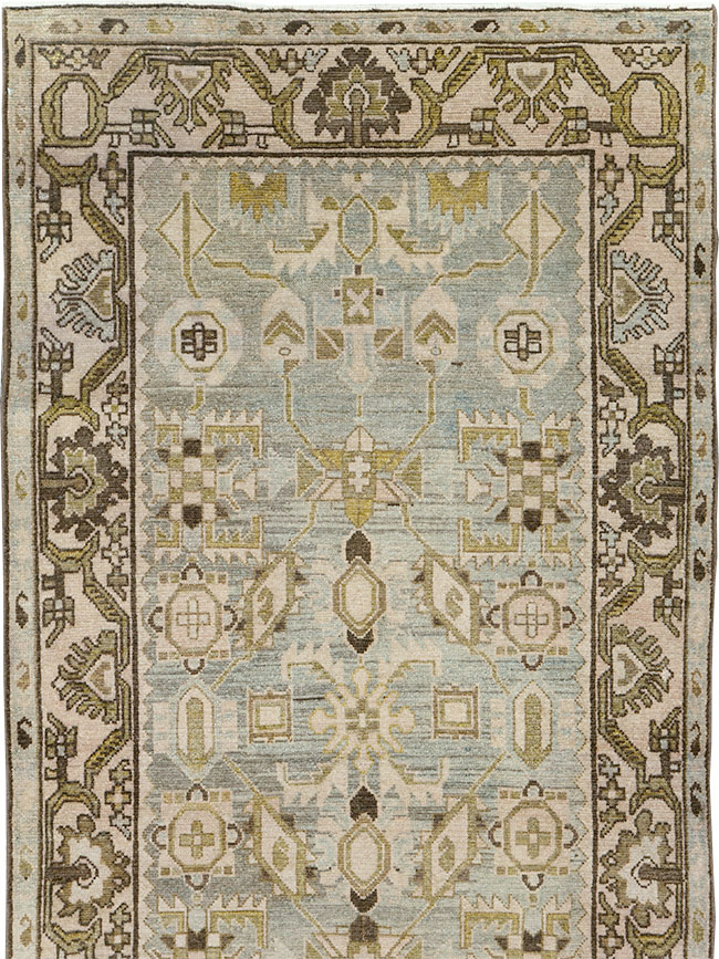 Vintage Persian Malayer Long Runner, No.29908 - Gss