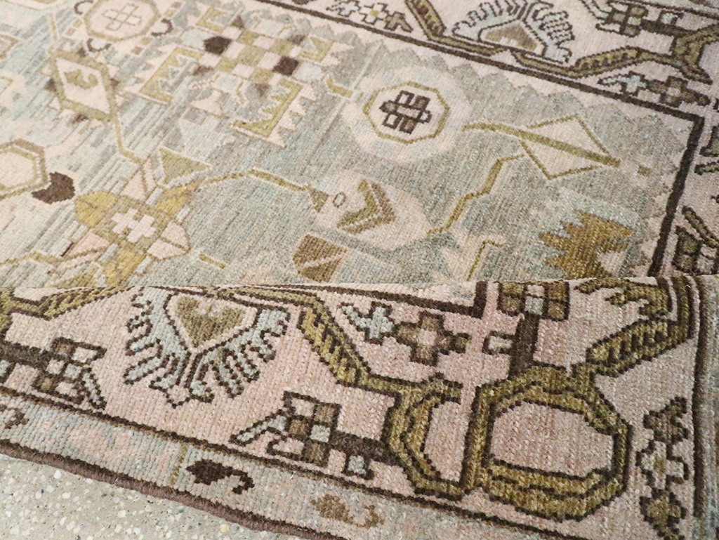 Vintage Persian Malayer Long Runner, No.29908 - Gss