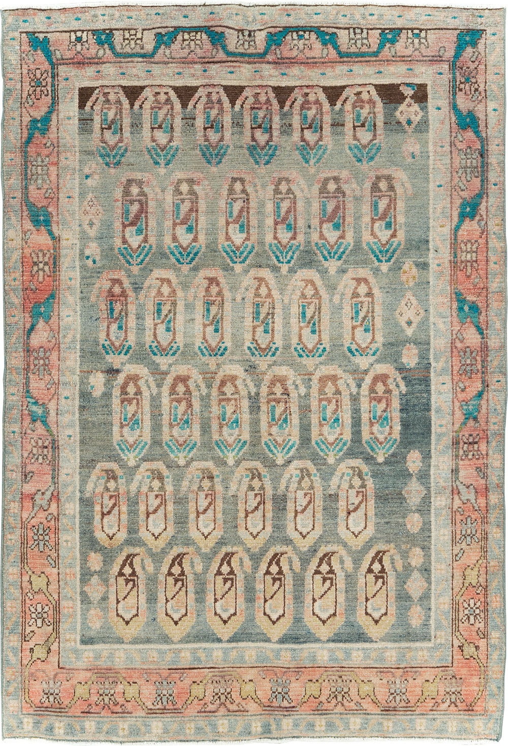 Vintage Persian Malayer Rug, No.29911 - Gss