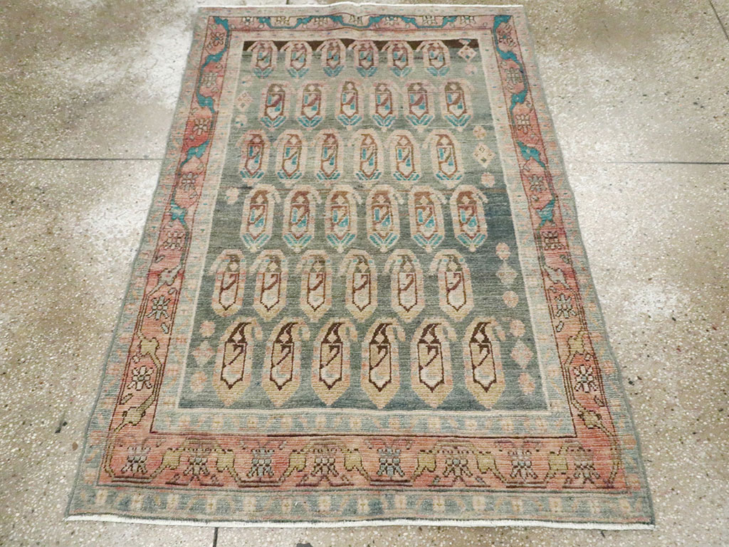 Vintage Persian Malayer Rug, No.29911 - Gss