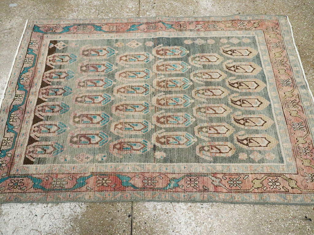 Vintage Persian Malayer Rug, No.29911 - Gss