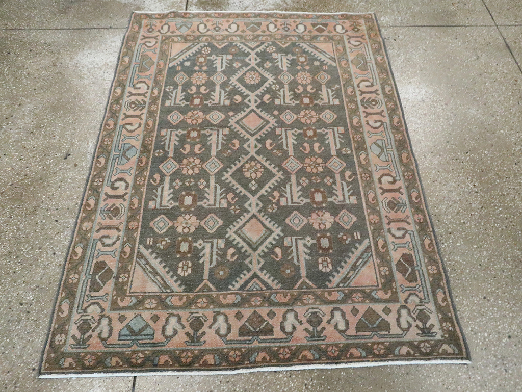 Vintage Persian Malayer Rug, No.29914 - Gss