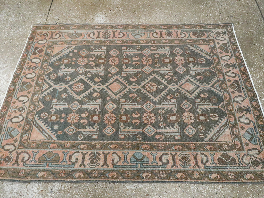 Vintage Persian Malayer Rug, No.29914 - Gss