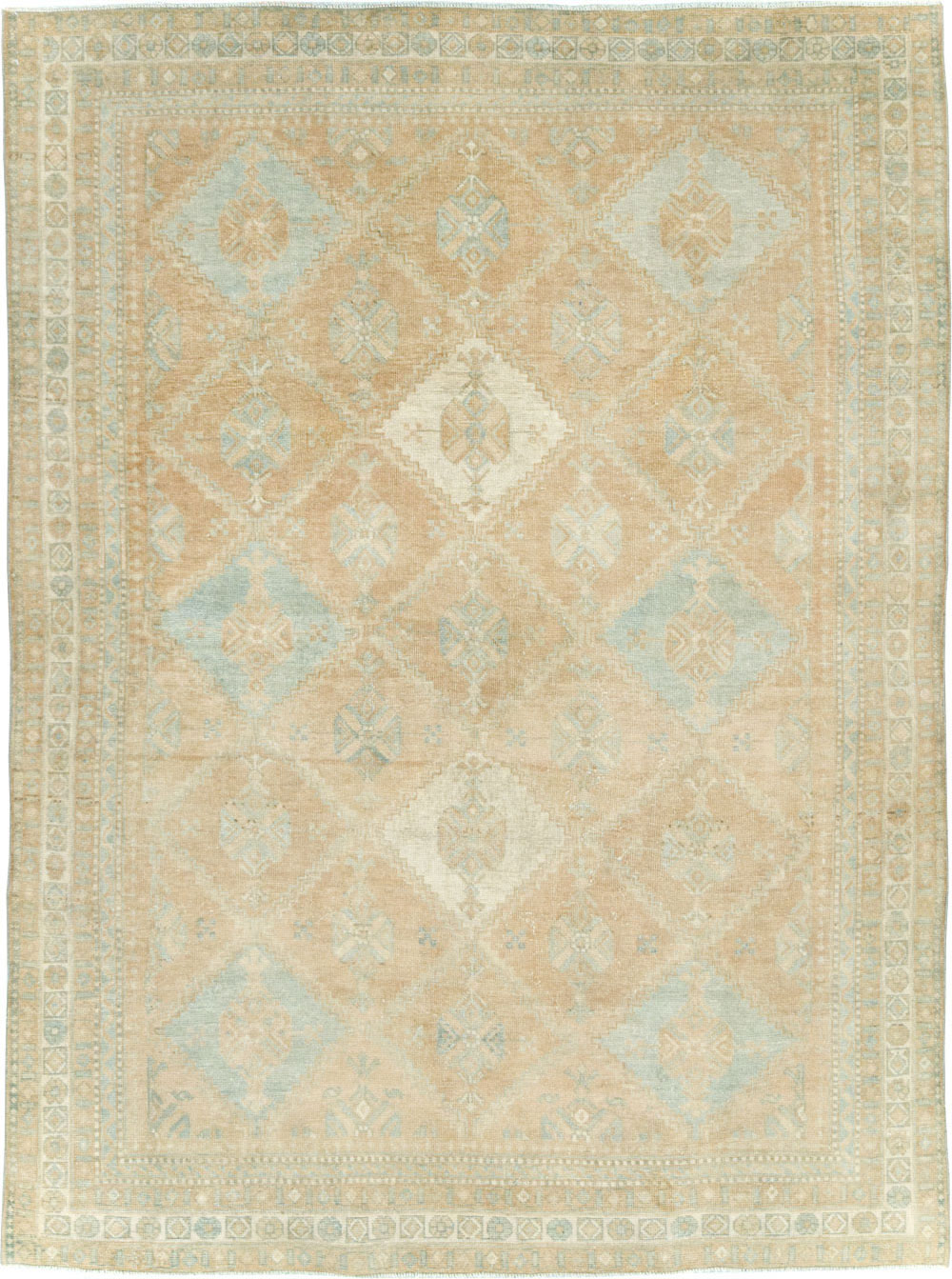 Vintage Persian Afshar Accent Rug, No.29916 - Gss