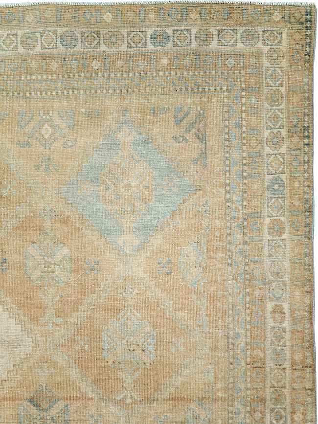 Vintage Persian Afshar Accent Rug, No.29916 - Gss