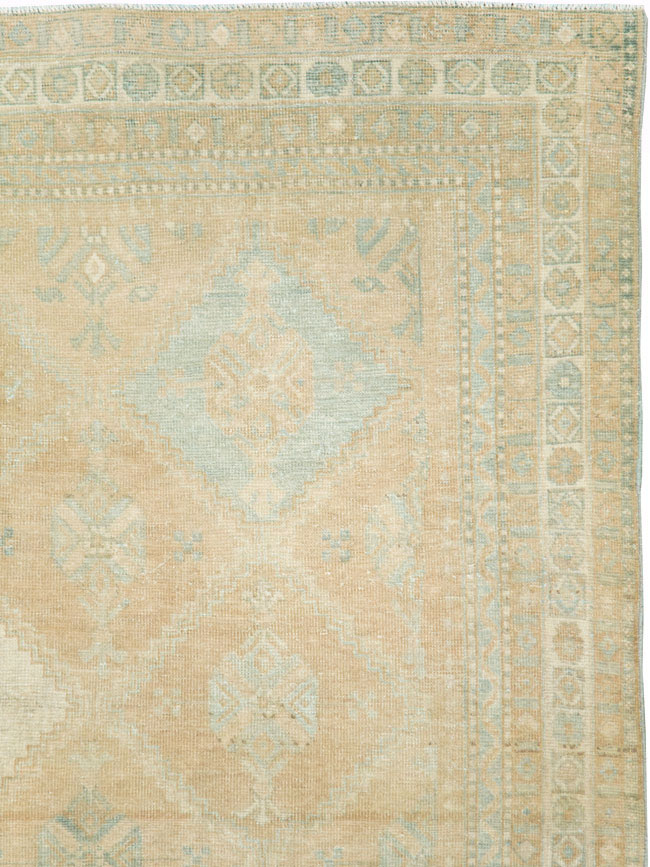 Vintage Persian Afshar Accent Rug, No.29916 - Gss